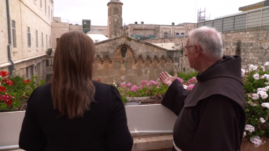 Nossa equipe mostra uma peregrinação pela via dolorosa