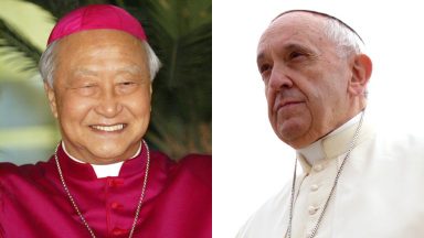 Papa agradece serviço do cardeal Cheong à Igreja na Coreia e à Santa Sé