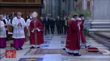 Papa Francisco preside em Roma a celebração das funções