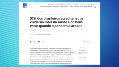 Pesquisa revela que brasileiros querem fazer algo para melhorar a saúde