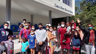 Projeto acolhe migrantes venezuelanos na Casa do Bom Samaritano