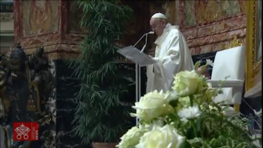 Papa Francisco celebra missa de Corpus Christi na Basílica de São Pedro