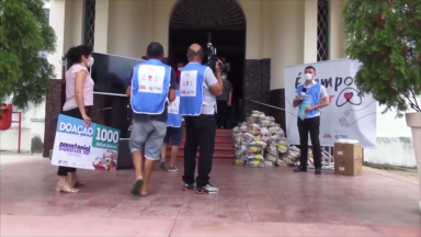 Ação solidária emergencial agenda o