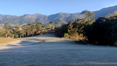 Frente fria chega a região Sudeste com temperaturas bem reduzidas