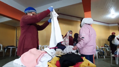Mobilização pretende diminuir o frio de quem não tem recursos