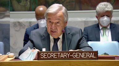Guterres defende garantia de direitos humanos no Afeganistão