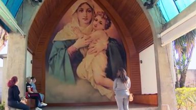 Espaço da Mãe Rainha, na sede da Canção Nova, passa por restauração