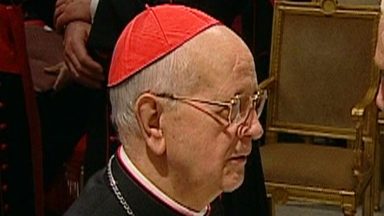 Telegrama de pesar do Papa pela morte do cardeal Martínez Somalo