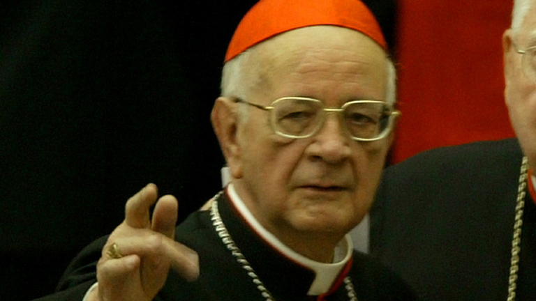 cardeal Martínez Somalo REUTERS Max Rossi Morre aos 94 anos o cardeal espanhol Martínez Somalo