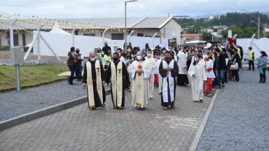 Santuário inaugura a Alameda Frei Galvão na festa do santo