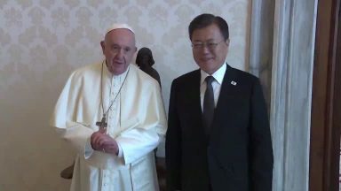 Papa recebe em audiência o presidente da Coreia do Sul