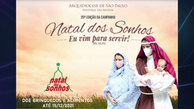 Veja como colaborar com a Campanha Natal dos Sonhos