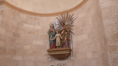Missa Solene é celebrada onde a Sagrada Família morou