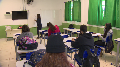 Escola do interior de SP retoma aulas presenciais para todos os alunos