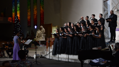 Cantata de Natal acontece no Santuário do Pai das Misericórdias