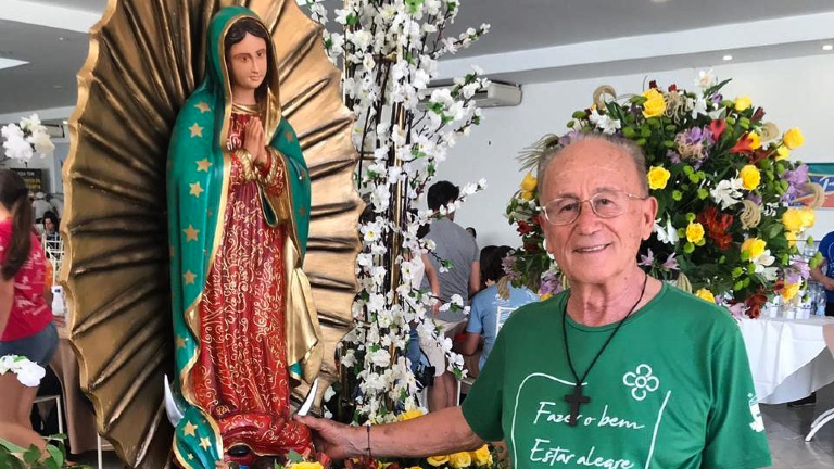 padre carlos naldi missão guadalupe Instituto missionário propaga devoção a Virgem de Guadalupe e sua missão