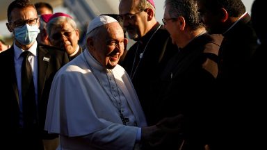 Papa Francisco chega ao Chipre para 35ª Viagem Apostólica