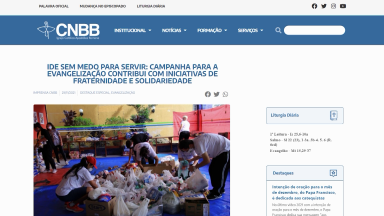 CNBB convida fiéis a participarem de ação pela Evangelização