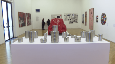 Exposição mostra arte que retrata a atividade industrial