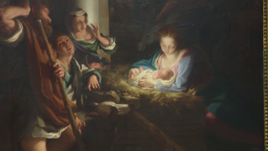 Exposição mostra obras sobre o nascimento de Jesus