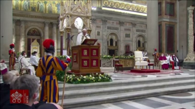 Papa Francisco preside oração pela unidade dos cristãos