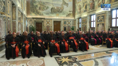Papa se encontra com membros da Congregação para a Doutrina da Fé