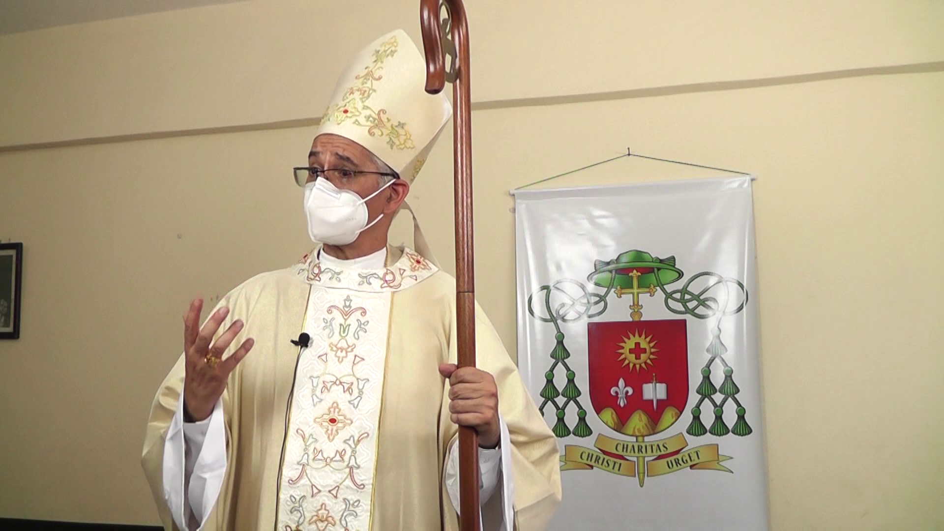 Dom Lauro Sérgio Versiani Barbosa (atual bispo diocesano