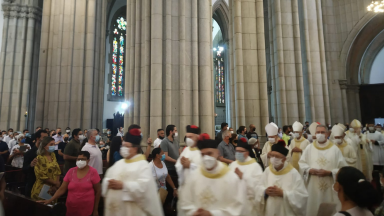 Dom Odilo Scherer celebra a festa litúrgica de São Paulo apóstolo