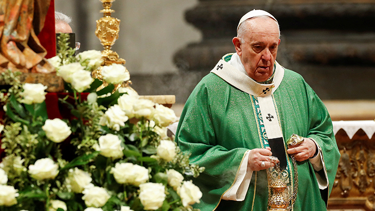 Papa Francisco: mantenhamos o olhar fixo em Jesus