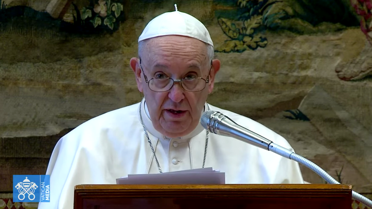 papa francisco diplomatas reprodução vatican media A paz é “contagiosa” e se constrói com diálogo e fraternidade, afirma Papa