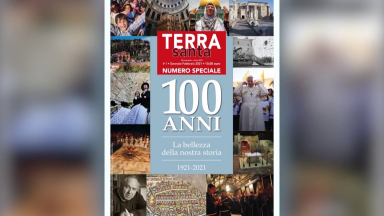 Revista Terra Santa celebra 100 anos em audiência com Papa Francisco