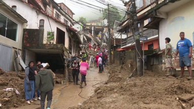Em Petrópolis, continuam as ações solidárias e buscas por sobreviventes