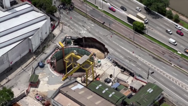 Veja o impacto gerado com o desabamento das obras do metrô em SP