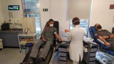 Corpo de Bombeiros de Campinas incentiva doações de sangue