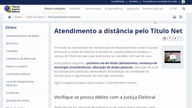 Termina no dia 4 de maio prazo para regularizar Título de Eleitor