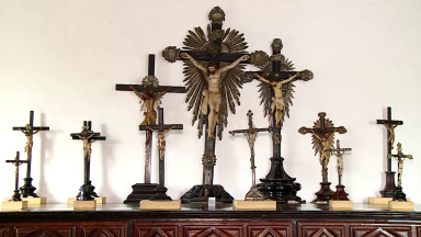 Museu de Arte Sacra em Sergipe mostra coleção de crucifixos seculares