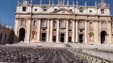 Veja os preparativos para o ato de consagração da Rússia e Ucrânia