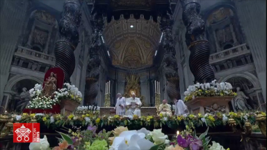 Papa Francisco preside celebrações da Vigília e da Páscoa