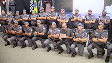 Policiais Militares são homenageados na sede da Canção Nova