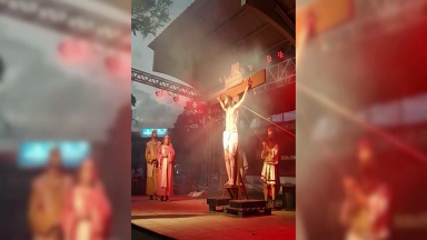 Diocese de Novo Hamburgo realiza encenação da Paixão de Jesus Cristo