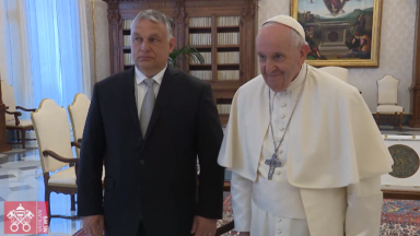Papa Francisco recebe primeiro-ministro da Hungria, Viktor Orbán
