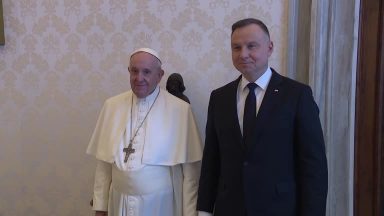 Papa recebe presidente da Polônia