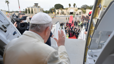 Papa conclui 36ª Viagem Apostólica a Malta e retorna ao Vaticano
