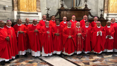Bispos da CNBB nordeste 2 dão início à Visita ad Limina