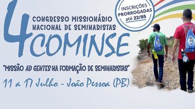 4º Congresso Missionário Nacional de Seminarista prorroga inscrições