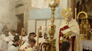 Cristãos na Terra Santa participam de celebração solene de Corpus Christi