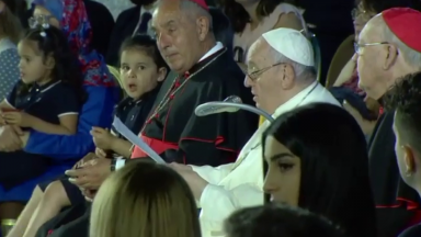 Papa participa da abertura do Décimo Encontro Mundial das Famílias