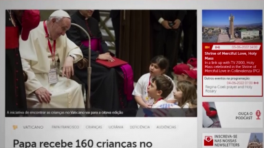 Papa vai se encontrar com 150 crianças no Vaticano