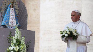 Papa destaca devoção a Virgem de Luján: fé que muda a história
