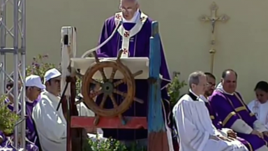 Viagem Apostólica do Papa Francisco a Lampedusa completa 9 anos